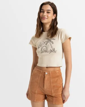 Womens Sessions Corduroy Walkshorts