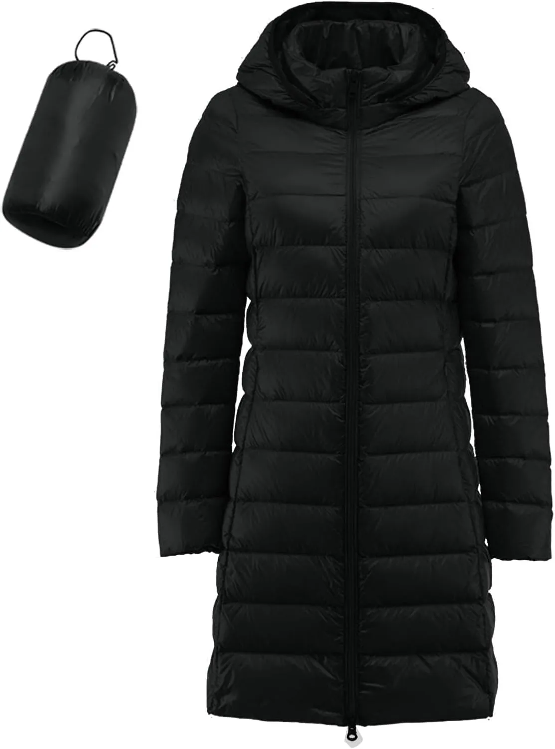 Womens Thickened Down Jacket Long Winter Coat with Fur Hood Puffer Coat Cotton Padded Jackets Warm Down Parkas 2023