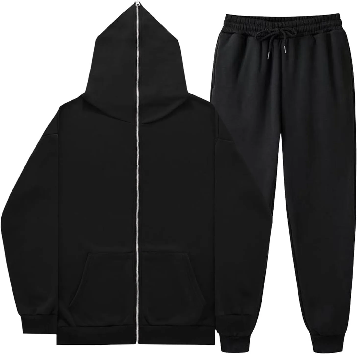 Womens Two Piece Outfits Long Sleeve Crewneck Clothes Lounge Long Sleeve Tops Long Pants Sweatsuit