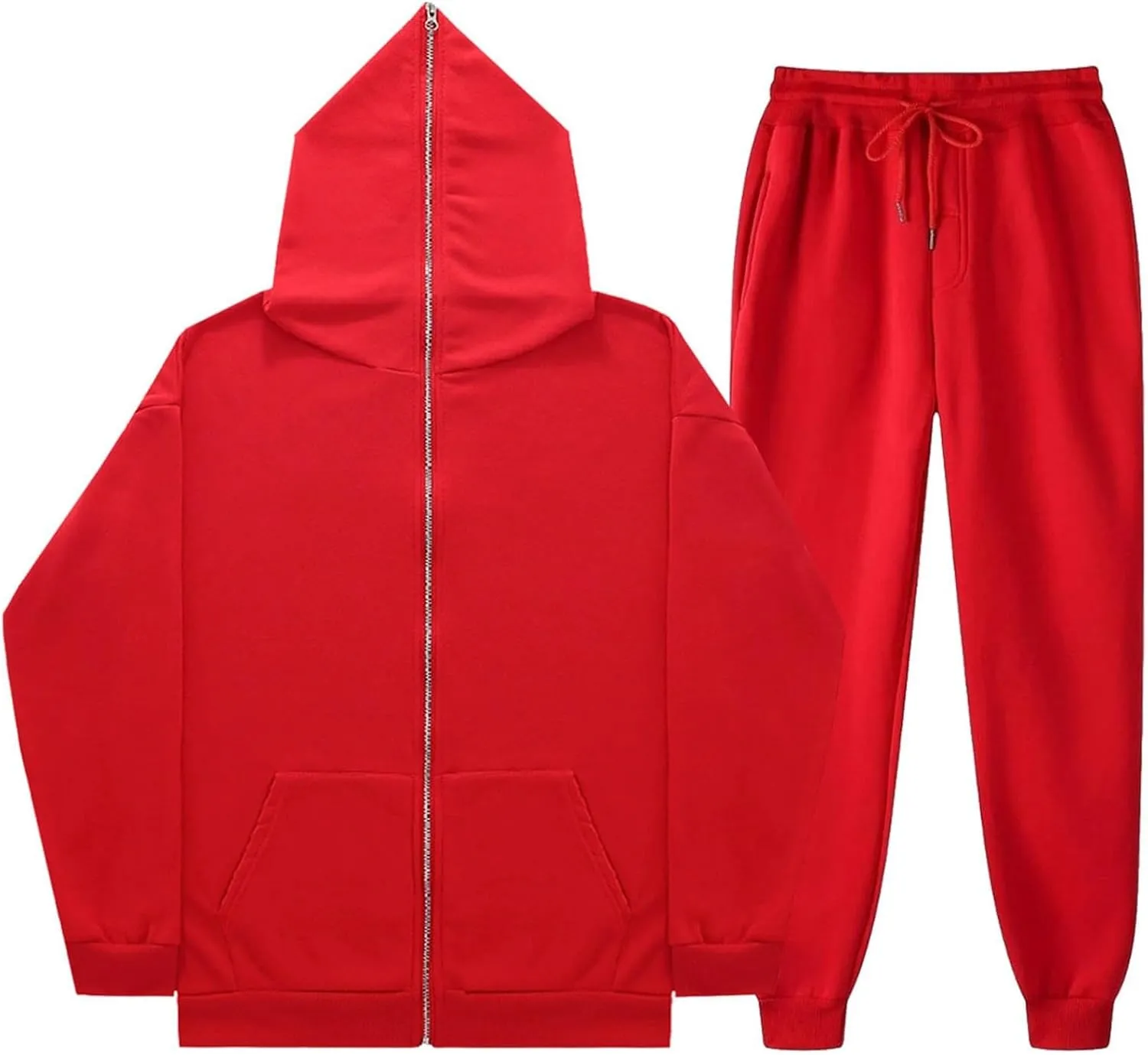 Womens Two Piece Outfits Long Sleeve Crewneck Clothes Lounge Long Sleeve Tops Long Pants Sweatsuit