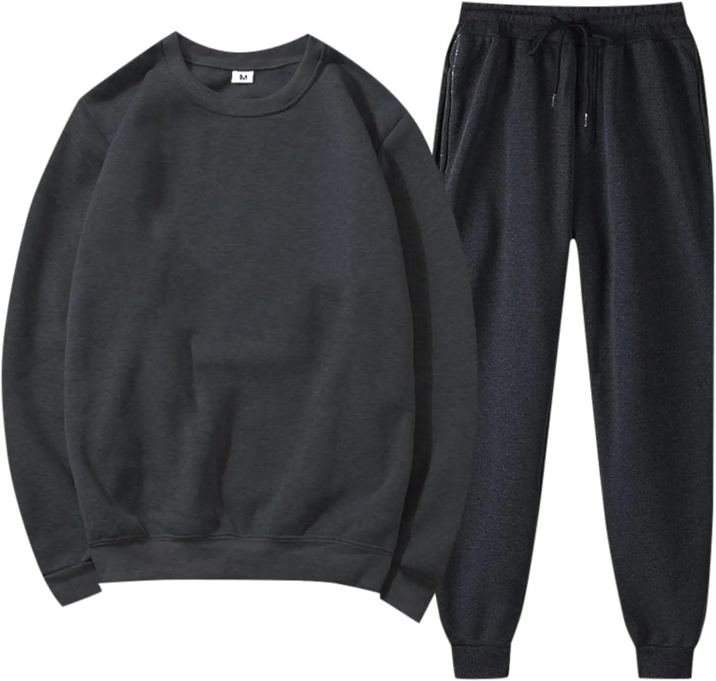 Women's Two Piece Tracksuit Long Sleeve Crewneck Long Sleeve Tops Long Pants Tracksuits
