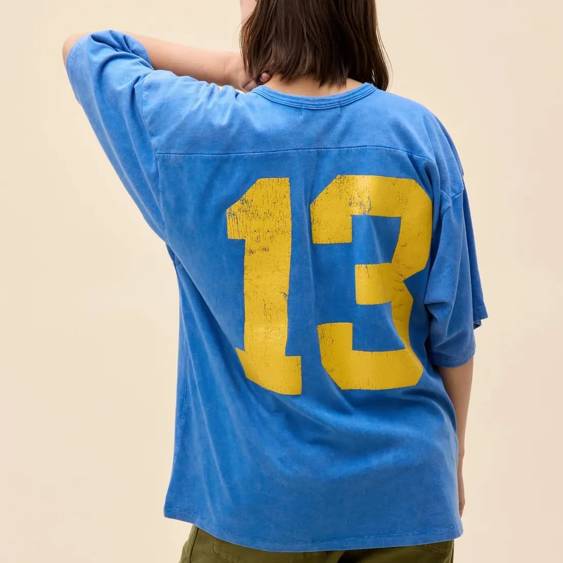Womens Y2k Graphic Oversized Jersey Tees Summer Short Sleeve Number Graphic Shirts Mesh Grunge Top Coquette Clothes