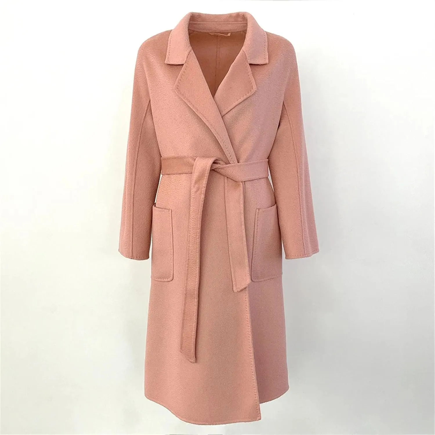 wool coats for women Winter Cashmere Wool Coat Female Mid-Long Wool Blend Coat