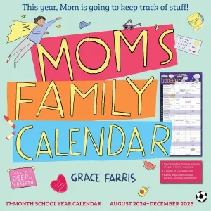 Workman Mom's Family 2025 Wall Calendar