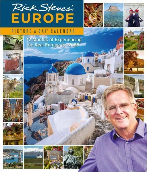 Workman Rick Steves' Europe Picture-A-Day 2025 Wall Calendar