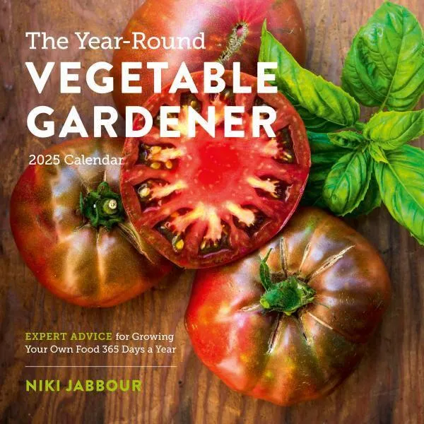 Workman The Year-Round Vegetable Gardener 2025 Wall Calendar