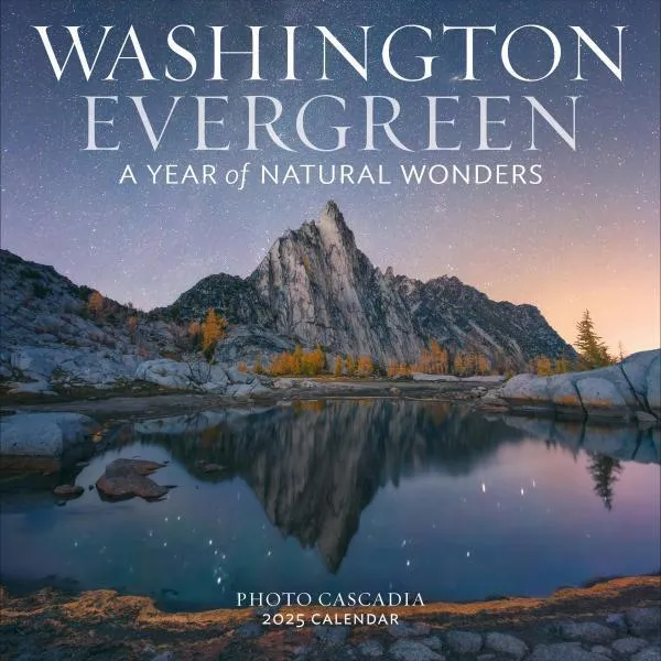 Workman Washington Evergreen 2025 Wall Calendar