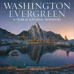 Workman Washington Evergreen 2025 Wall Calendar
