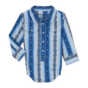 Wrangler Infant/Toddler Aztec Striped Onesie
