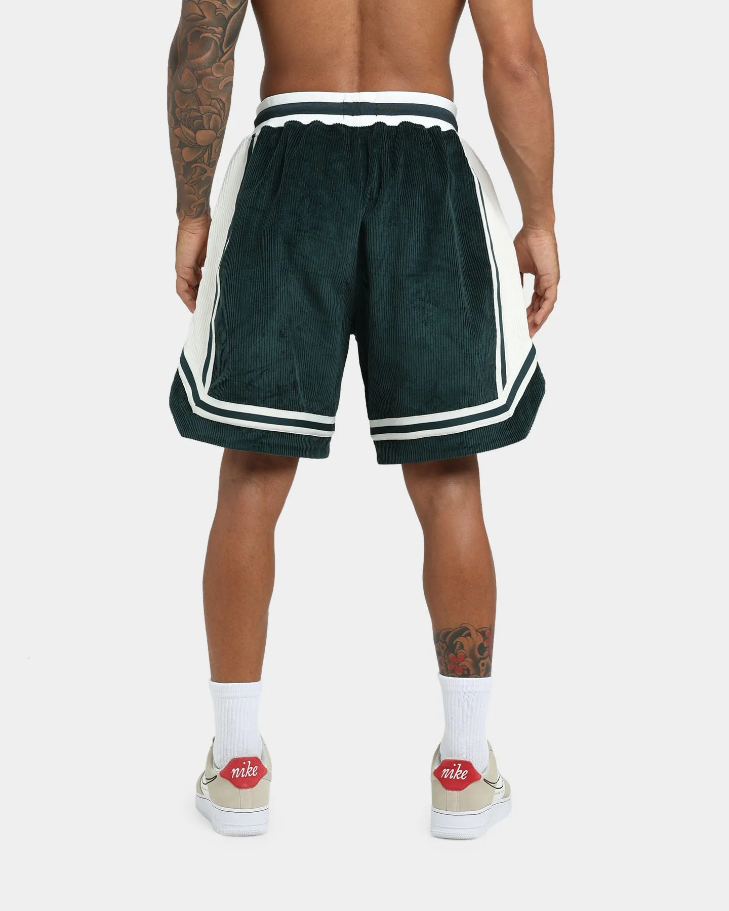 XXIII Arklow Corduroy Basketball Shorts Forest/Cream