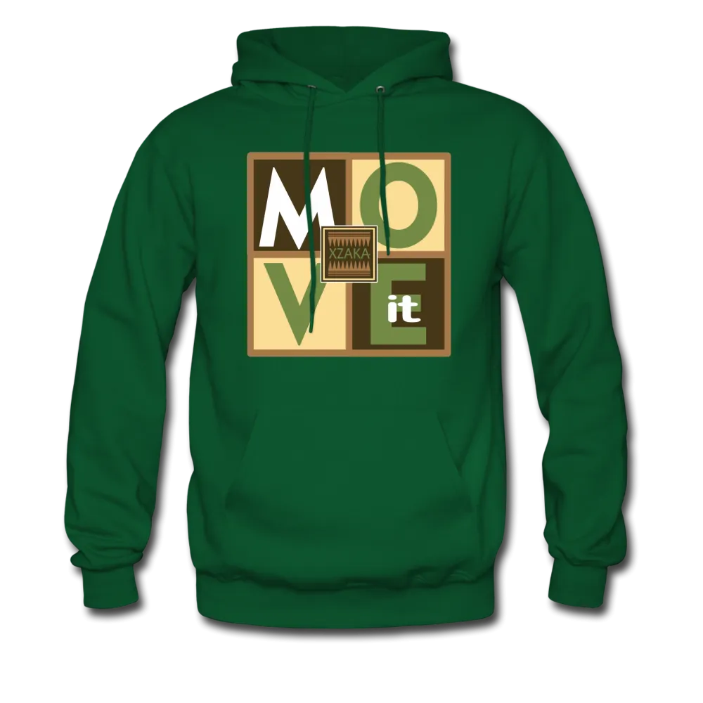 XZAKA - Men "Move It" Motivational Hoodie - 01