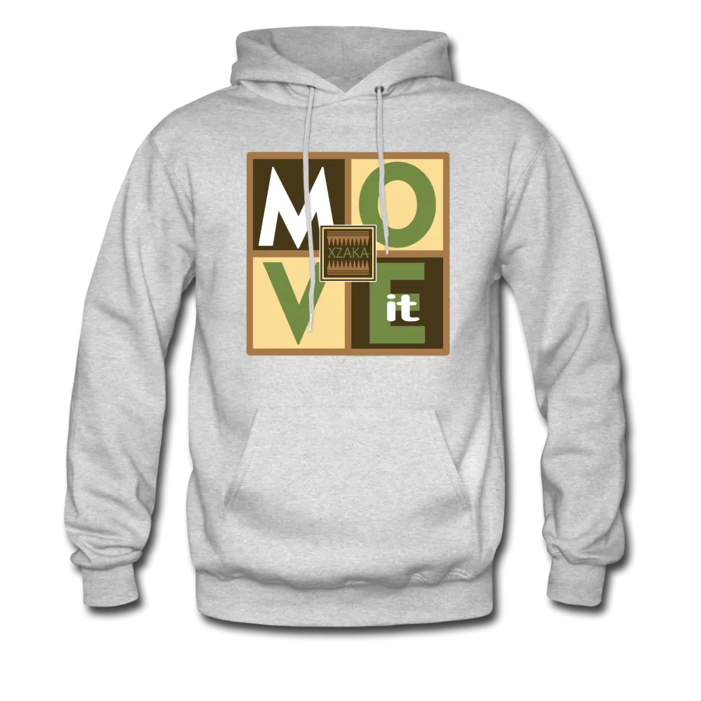 XZAKA - Men "Move It" Motivational Hoodie - 01