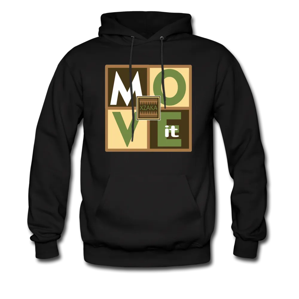 XZAKA - Men "Move It" Motivational Hoodie - 01