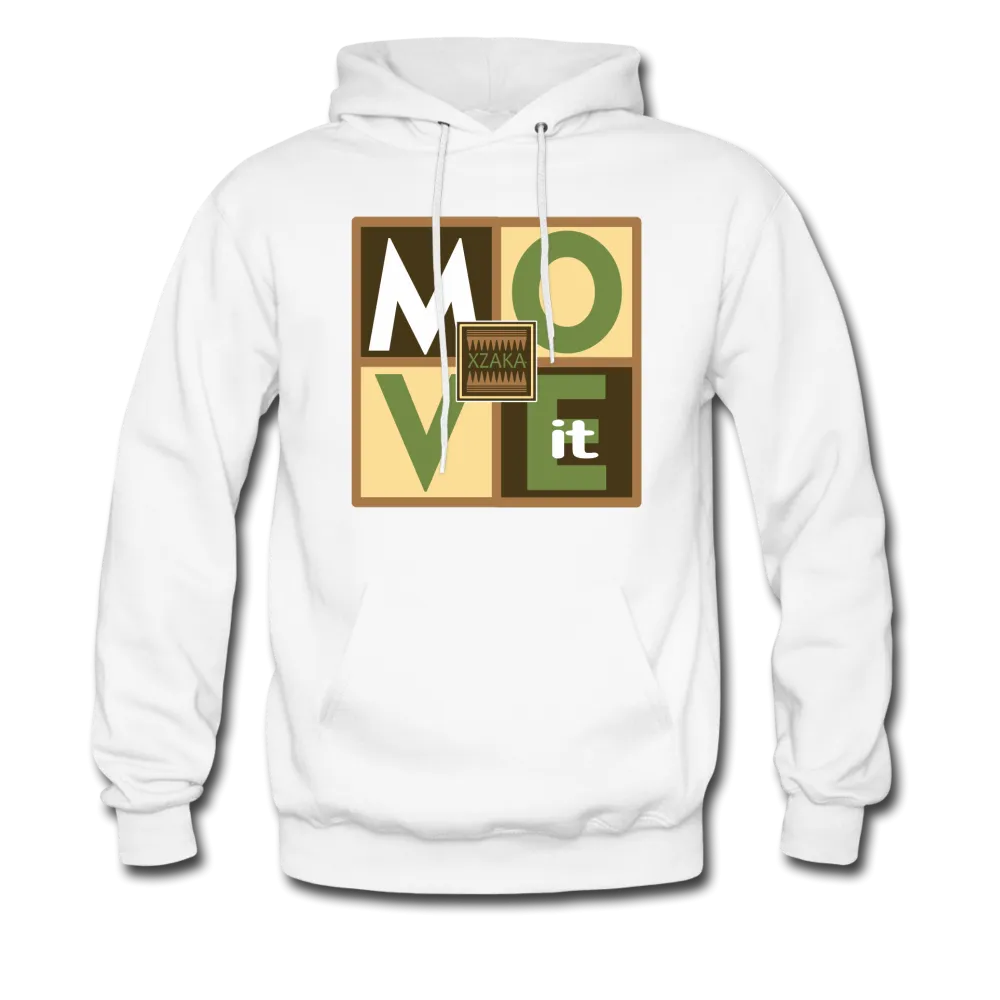 XZAKA - Men "Move It" Motivational Hoodie - 01
