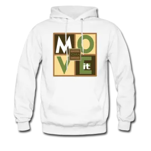 XZAKA - Men "Move It" Motivational Hoodie - 01