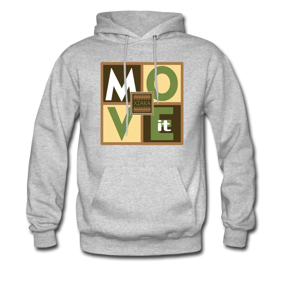 XZAKA - Men "Move It" Motivational Hoodie - 01
