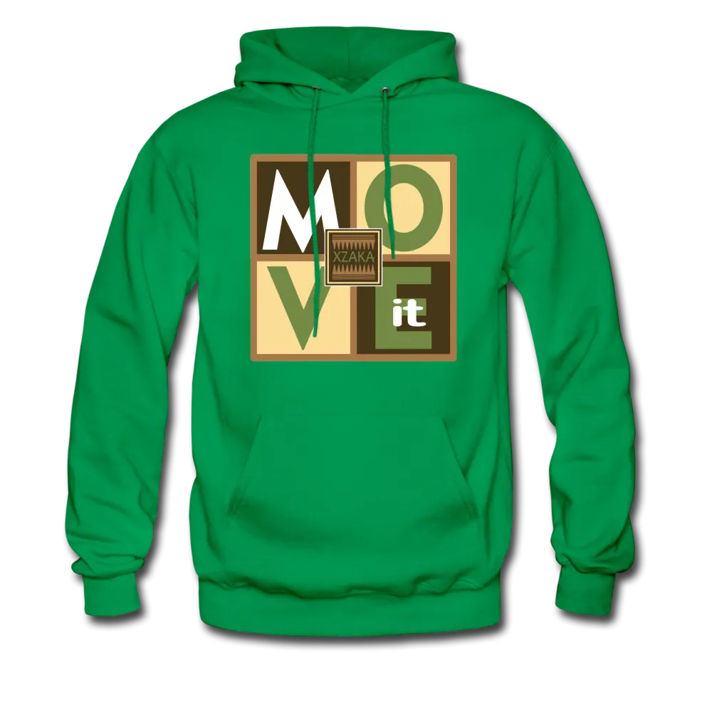 XZAKA - Men "Move It" Motivational Hoodie - 01