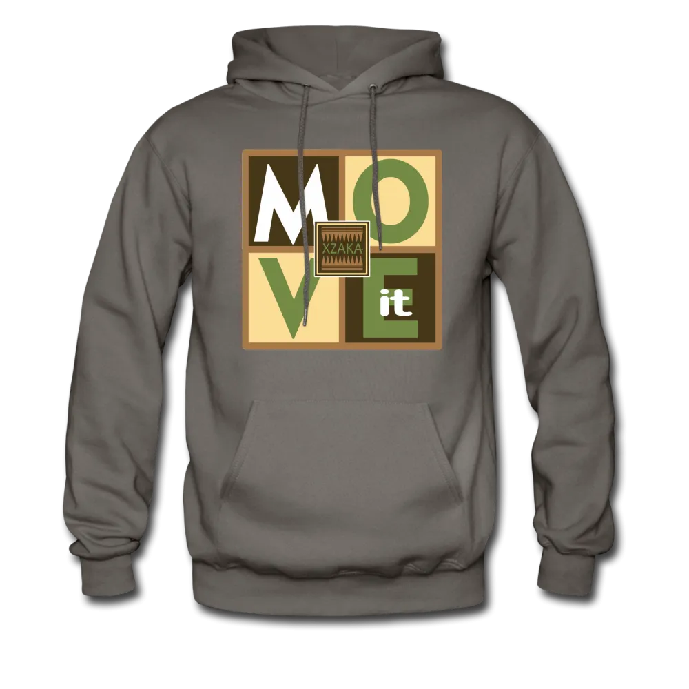 XZAKA - Men "Move It" Motivational Hoodie - 01