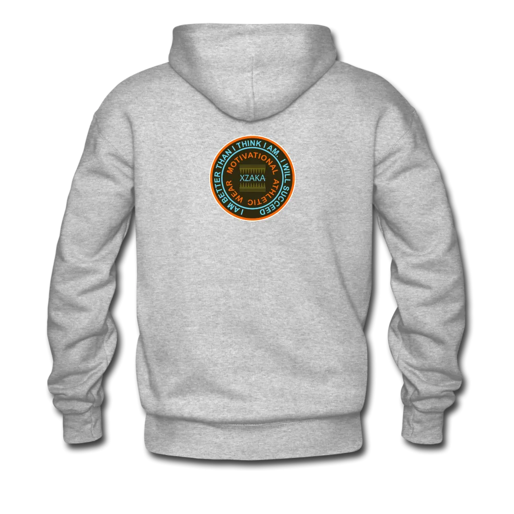 XZAKA - Men "Right On" Motivational Hoodie