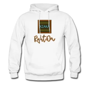 XZAKA - Men "Right On" Motivational Hoodie