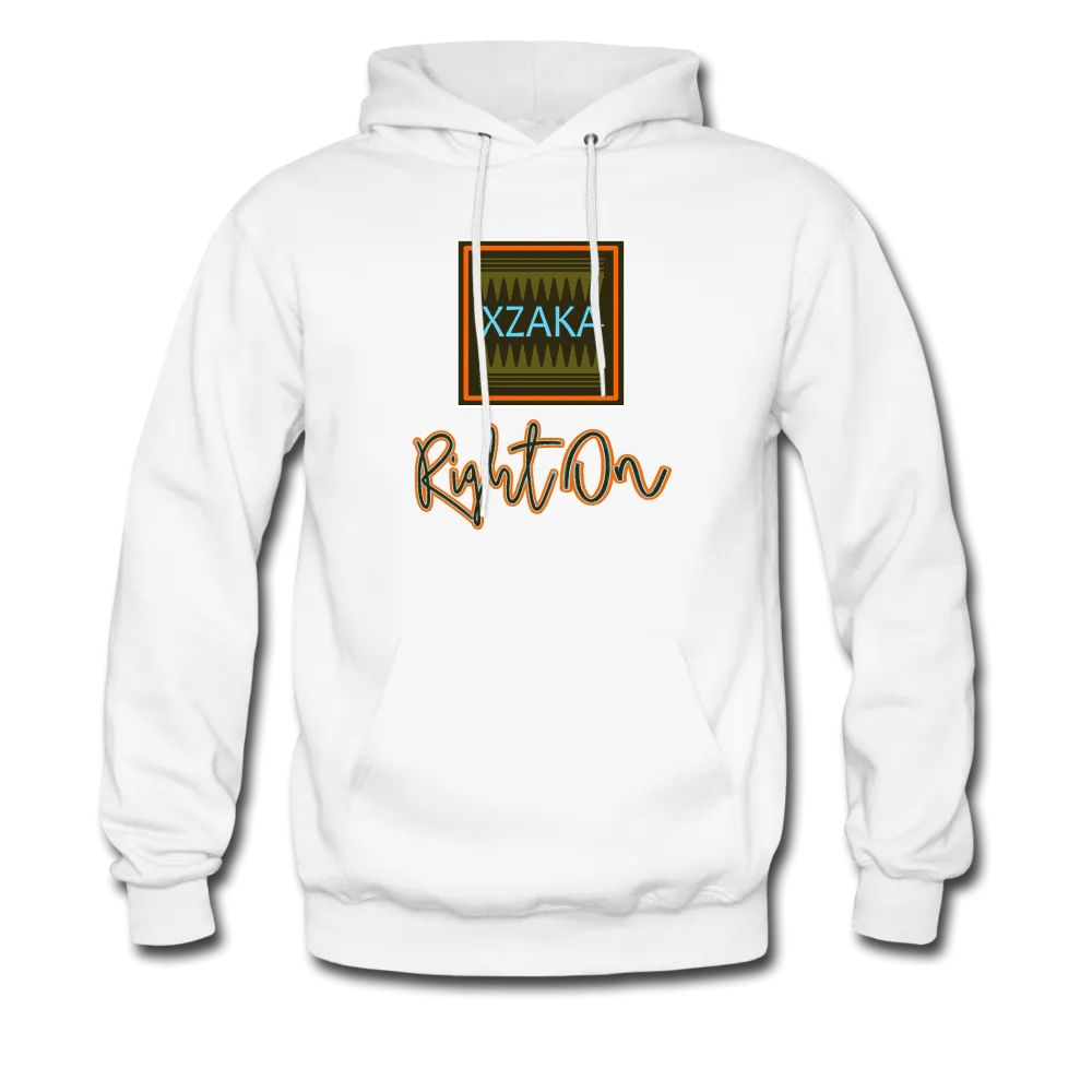 XZAKA - Men "Right On" Motivational Hoodie