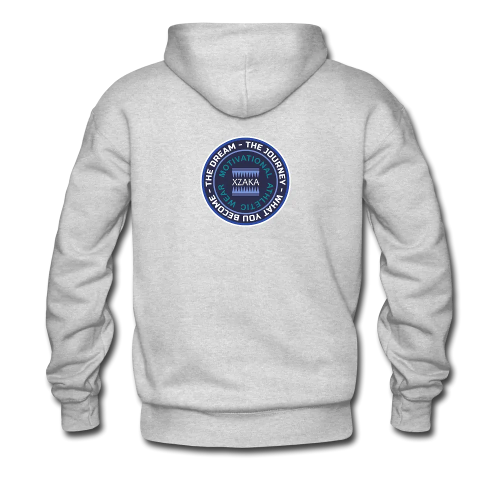 XZAKA - Men "SWEAT" Motivational Hoodie - WHT