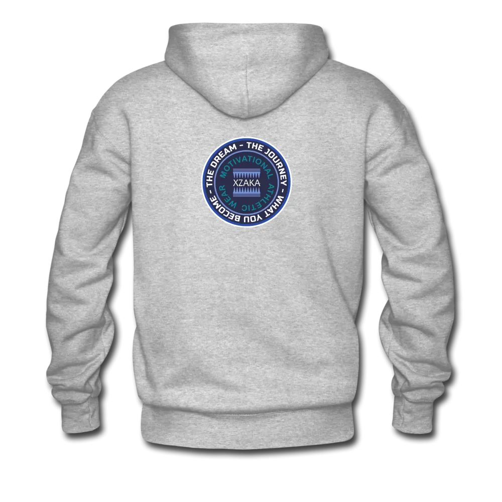 XZAKA - Men "SWEAT" Motivational Hoodie - WHT