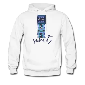 XZAKA - Men "SWEAT" Motivational Hoodie - WHT