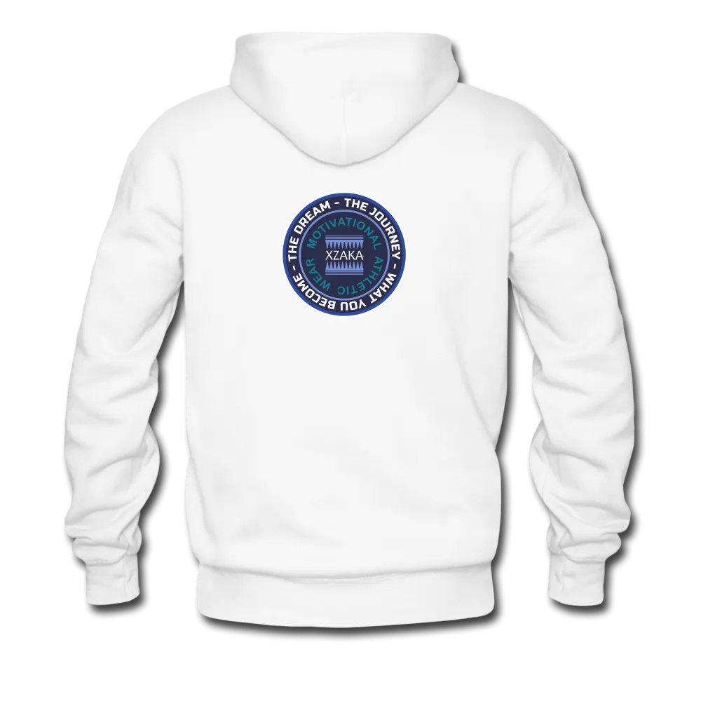 XZAKA - Men "SWEAT" Motivational Hoodie - WHT