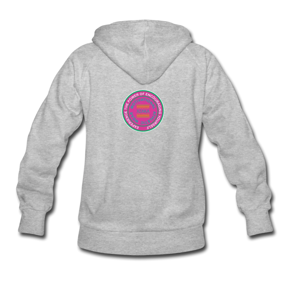 XZAKA Women "Live Your Potential" Motivational Hoodie - W1293