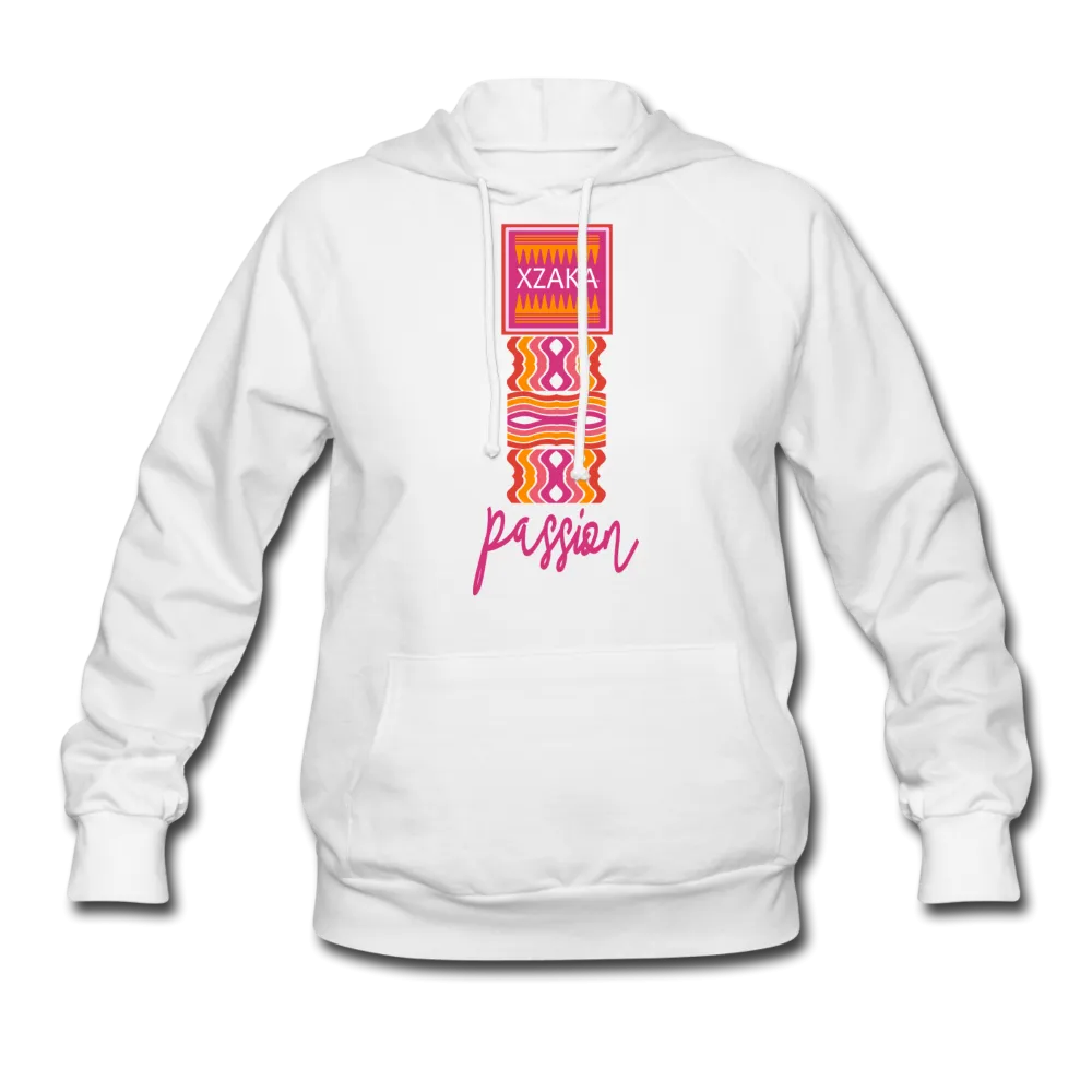 XZAKA Women "PASSION" Motivational Hoodie -W1304