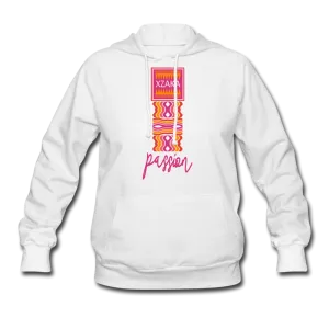 XZAKA Women "PASSION" Motivational Hoodie -W1304