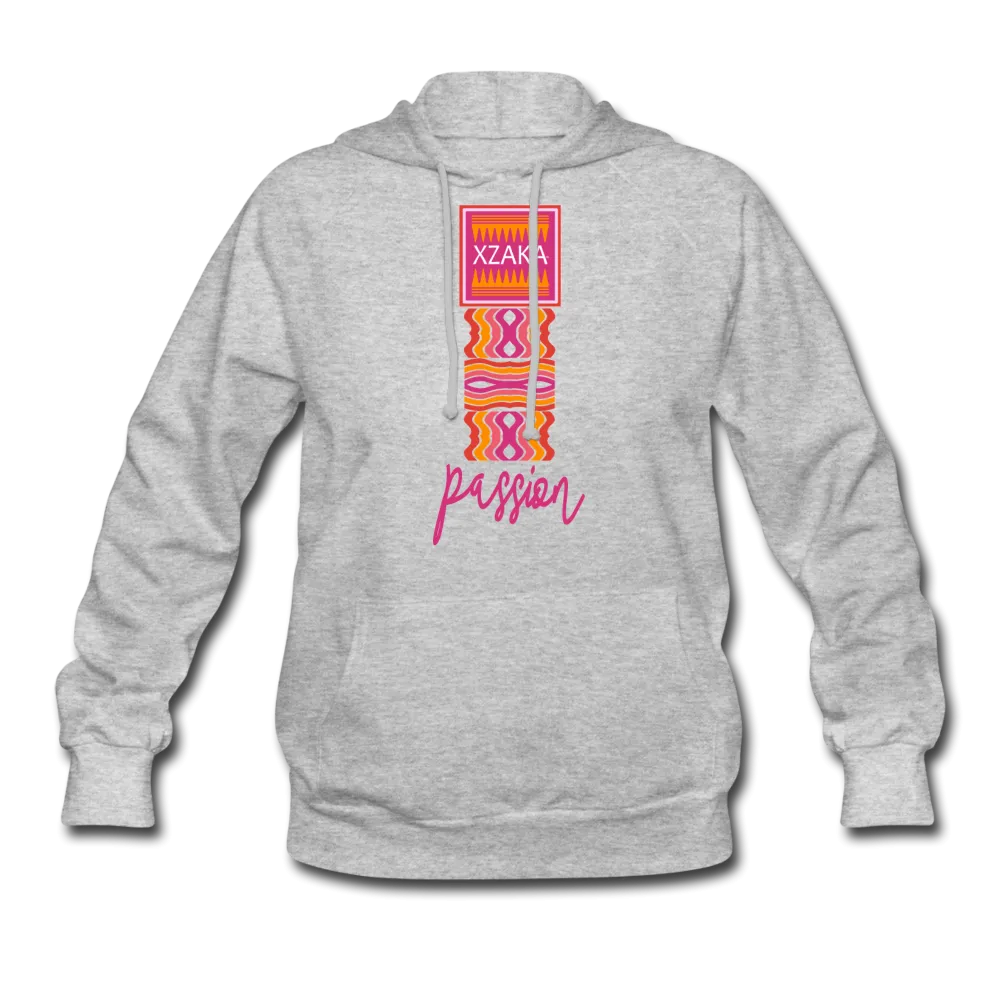 XZAKA Women "PASSION" Motivational Hoodie -W1304