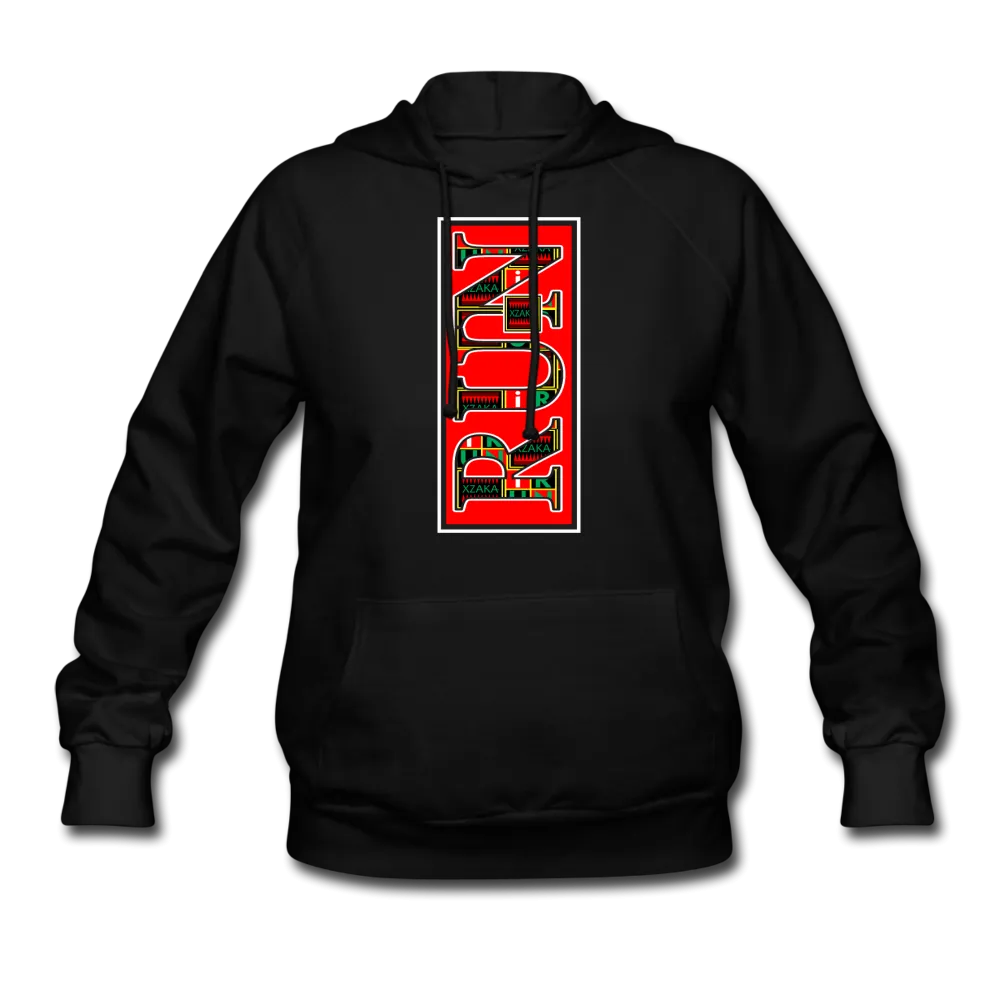 XZAKA Women "RUN" Motivational Hoodie - W1267