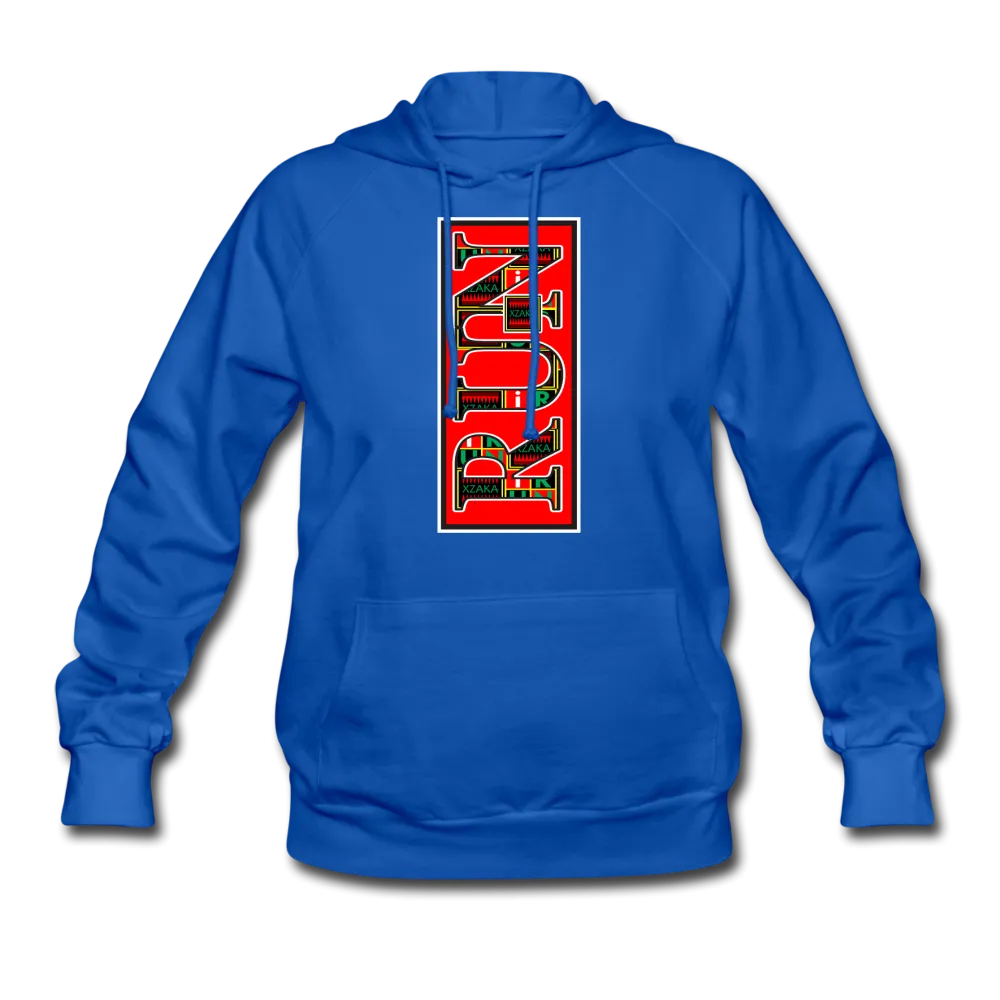 XZAKA Women "RUN" Motivational Hoodie - W1267