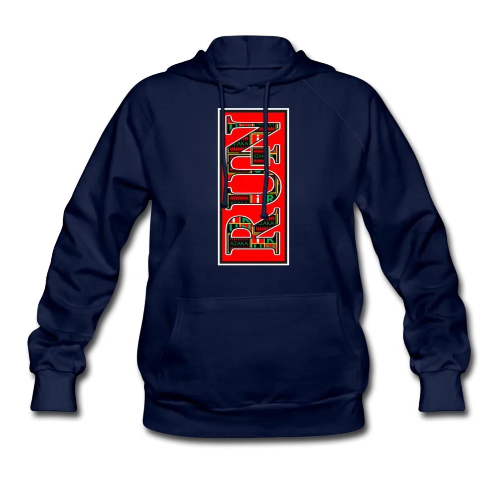 XZAKA Women "RUN" Motivational Hoodie - W1267