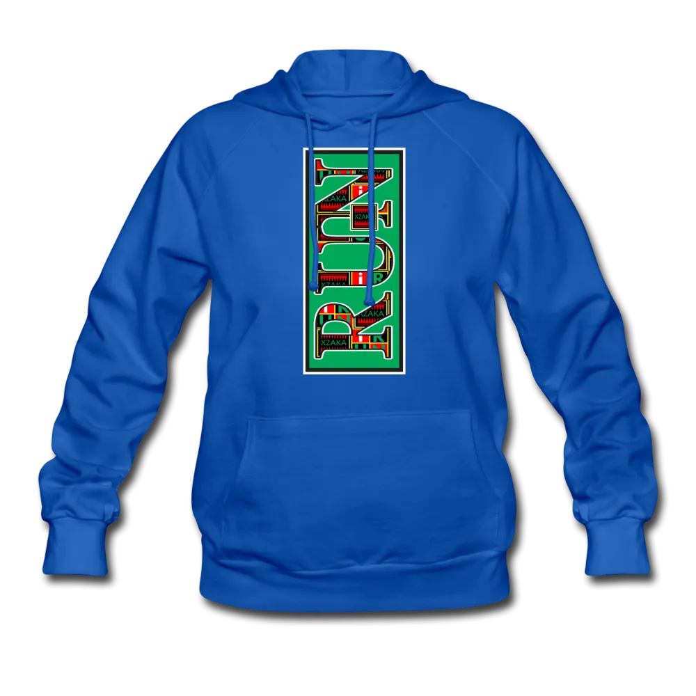 XZAKA Women "RUN" Motivational Hoodie - W1268