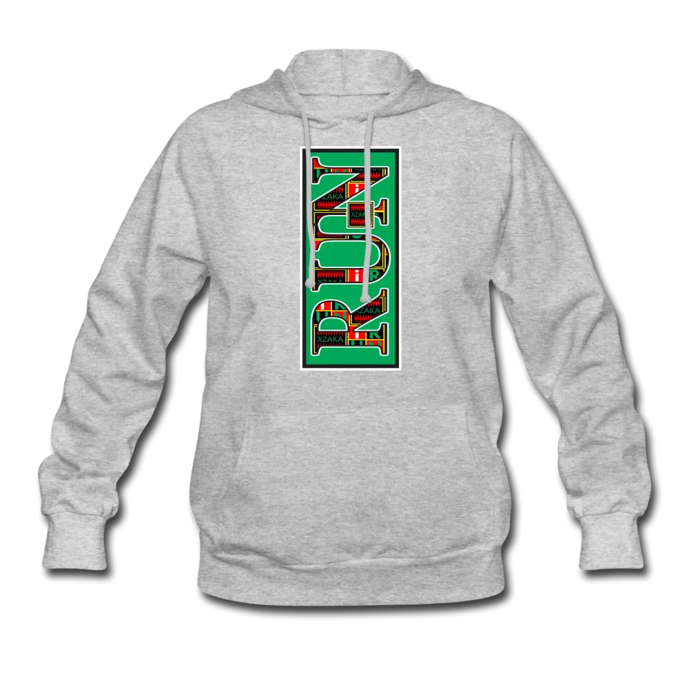 XZAKA Women "RUN" Motivational Hoodie - W1268