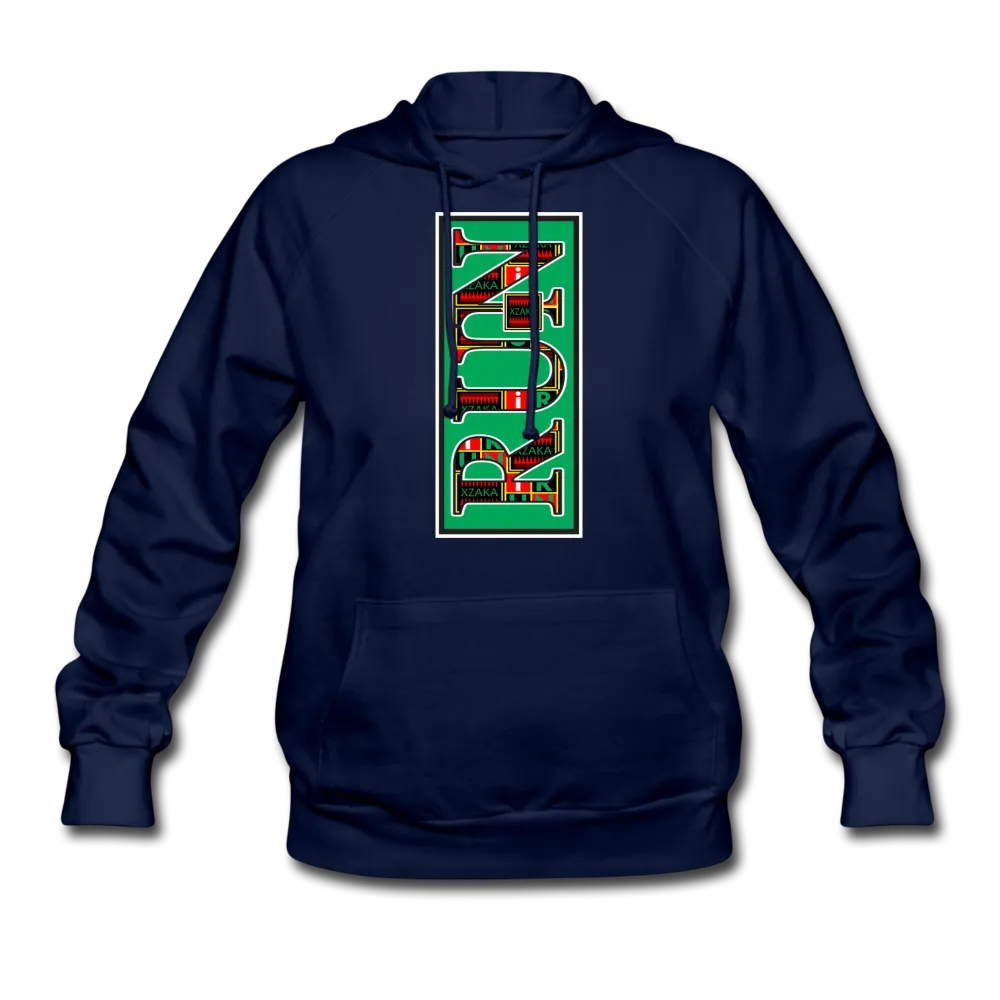 XZAKA Women "RUN" Motivational Hoodie - W1268