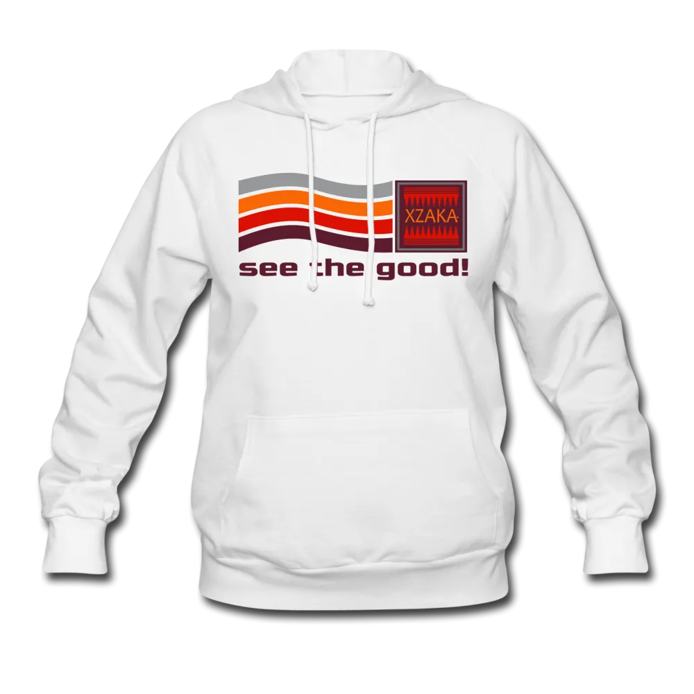 XZAKA Women "See The Good" Motivational Hoodie - W1289