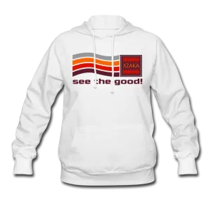 XZAKA Women "See The Good" Motivational Hoodie - W1289