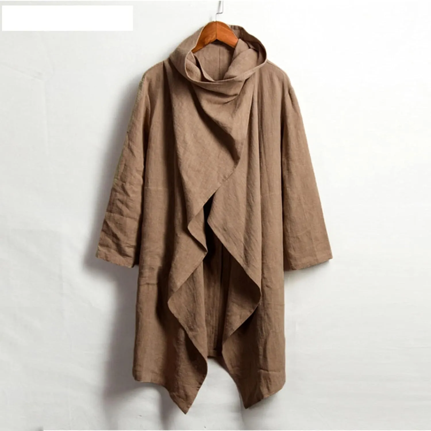 Ymosrh Men's Winter Dress Coat Trench Slim Fit Lightweight Long Jacket Casual Overcoat Men, L-5XL
