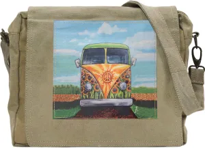 You are My Sunshine Recycled Military Tent Crossbody bag