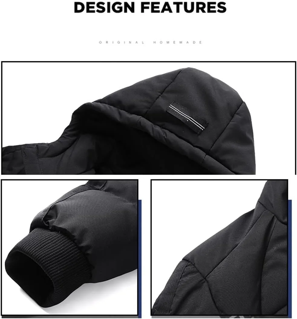Youllyuu Winter Thick Jacket Parkas Coat Outwear Harajuku Hooded Parkas Puffer Jacket
