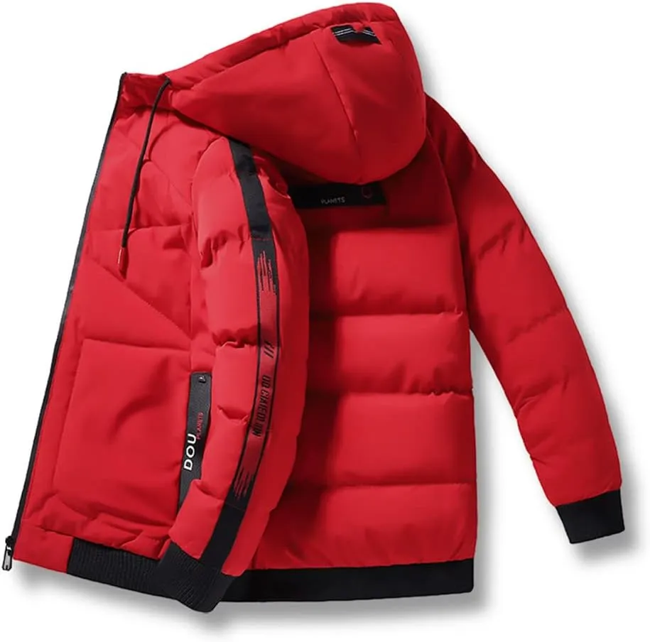 Youllyuu Winter Thick Jacket Parkas Coat Outwear Harajuku Hooded Parkas Puffer Jacket