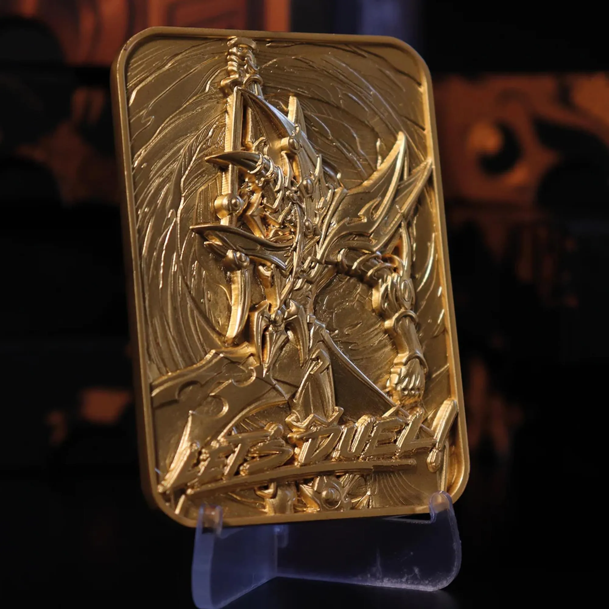 Yu-Gi-Oh! Limited Edition 24k Gold Plated Metal Card | Dark Paladin