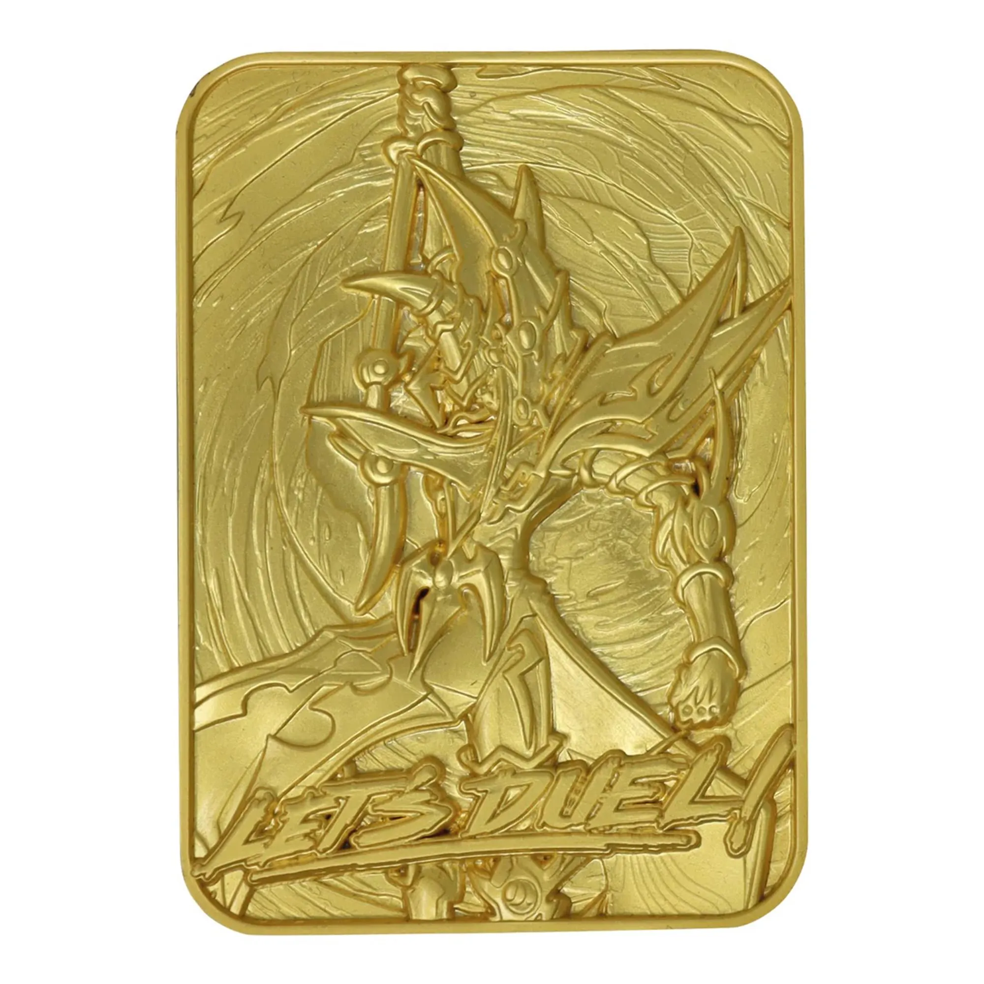 Yu-Gi-Oh! Limited Edition 24k Gold Plated Metal Card | Dark Paladin