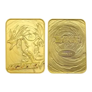 Yu-Gi-Oh! Limited Edition 24k Gold Plated Metal Card | Harpie's Pet Dragon