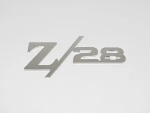 Z/28 Rear Panel Emblem With Bowtie