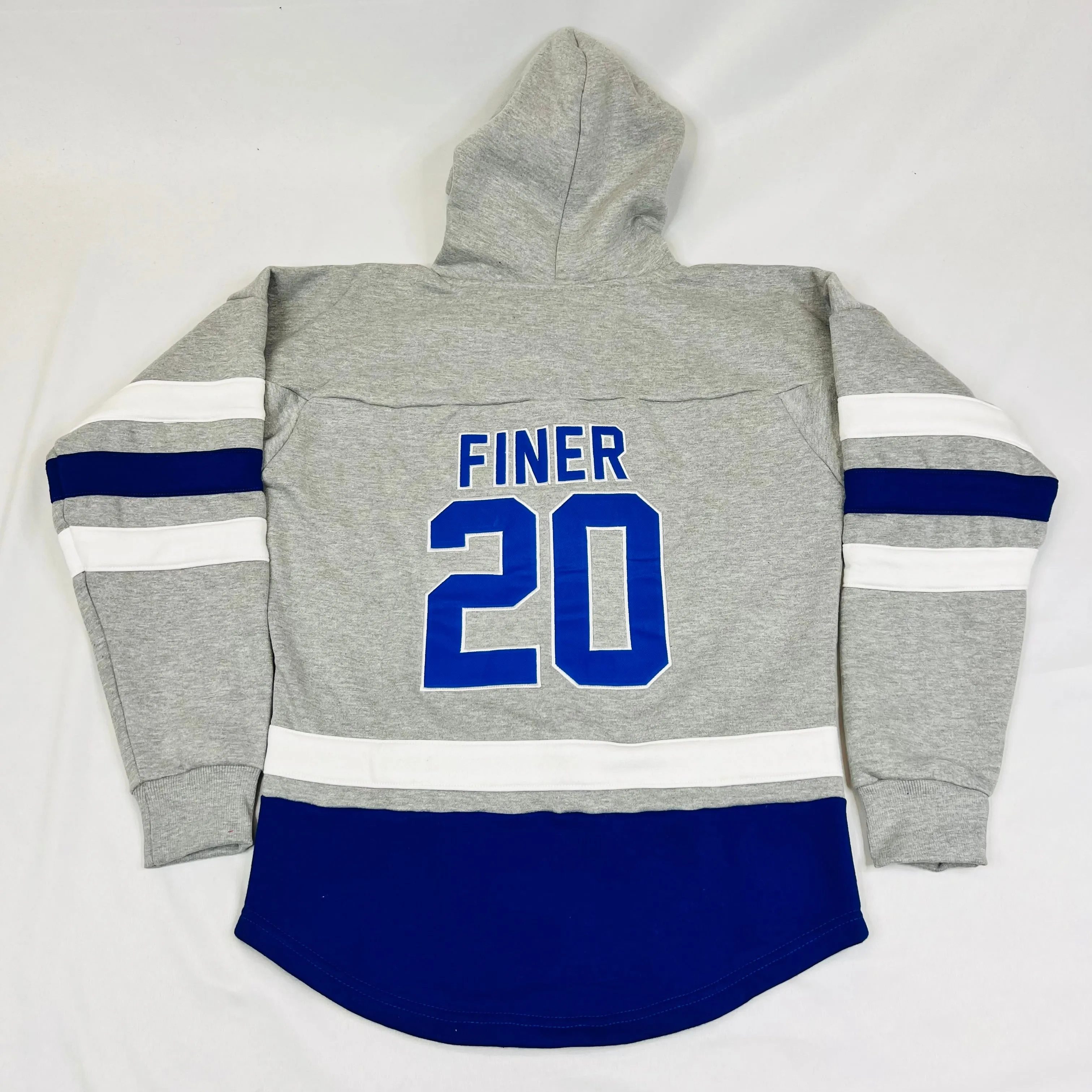 Zeta Grey Hockey Hoodie Unisex